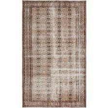 Bespoky 152x254 cm Bej Klasik Yün Halı | Salon Yatak Odası Halısı | %100 Doğal Yün El Yapımı El Dokuma | UNİQUE-17935