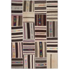 Bespoky El Dokuma Gri Yün Halı | El Yapımı Klasik Salon Halısı | %100 Doğal Yün | UNİQUE-2203