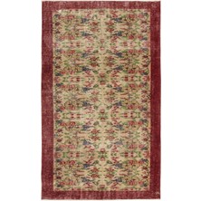 Bespoky 170x277 cm Kahverengi Klasik Yün Halı | Salon Yatak Odası Halısı | %100 Doğal Yün El Yapımı El Dokuma | UNİQUE-12561