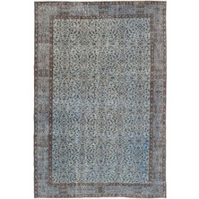 Bespoky 167x253 cm Bej Klasik Yün Halı | Salon Yatak Odası Halısı | %100 Doğal Yün El Yapımı El Dokuma | UNİQUE-13363