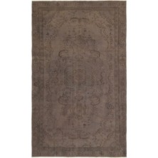 Bespoky 163x268 cm Çok Renkli Kahverengi Geleneksel Vintage Bitkisel Halı | Salon Yatak Odası Halısı | UNİQUE-18970