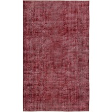 Mora Pembe Eskitme Yün Modern Desenli Yün Hav Toz Vermez Leke Tutmayan Salon Yolluk Mutfak El Dokuma Halı