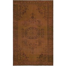 Bespoky 172x267 cm Kırmızı Kahverengi Geleneksel Oryantal Bitkisel Halı | Salon Yatak Odası Halısı | UNİQUE-27848