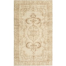 Bespoky 162x277 cm Çok Renkli Klasik Yün Halı | Salon Yatak Odası Halısı | %100 Doğal Yün El Yapımı El Dokuma | UNİQUE-19038