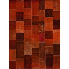 Bespoky 268x362 cm El Dokuma Kahverengi Yün Halı | El Yapımı Klasik Salon Halısı | %100 Doğal Yün | UNİQUE-20241