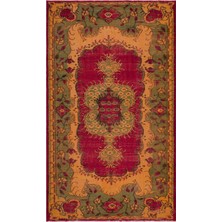 Bespoky 189x320 cm Mavi Klasik Yün Halı | Salon Yatak Odası Halısı | %100 Doğal Yün El Yapımı El Dokuma | UNİQUE-27864