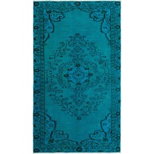 Bespoky 135x224 cm Çok Renkli Klasik Yün Halı | Yatak Odası Çocuk Odası Salon Halısı | %100 Doğal Yün El Yapımı El Dokuma | UNİQUE-19731
