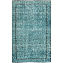 Bespoky 193x304 cm Kırmızı Klasik Yün Halı | Salon Yatak Odası Halısı | %100 Doğal Yün El Yapımı El Dokuma | UNİQUE-12224