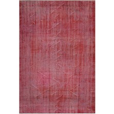 Bespoky 184x274 cm Bej kırmızı eskitme vintage belirsiz Halı | Salon Yatak Odası Halısı | UNİQUE-24137