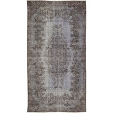 Bespoky 163x310 cm Bej Klasik Yün Halı | Salon Yatak Odası Halısı | %100 Doğal Yün El Yapımı El Dokuma | UNİQUE-15134