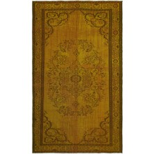 Bespoky 150x260 cm Bej Klasik Yün Halı | Salon Yatak Odası Halısı | %100 Doğal Yün El Yapımı El Dokuma | UNİQUE-23182