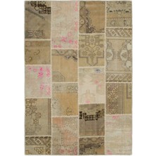 Bespoky El Dokuma Bej Yün Halı | El Yapımı Klasik Salon Halısı | %100 Doğal Yün | UNİQUE-21426