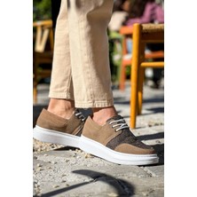 Kuback KB-042  Bağcıklı Taba Günlük Erkek Ayakkabı