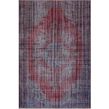 Bespoky 195x288 cm Çok Renkli Klasik Yün Halı | Salon Yatak Odası Halısı | %100 Doğal Yün El Yapımı El Dokuma | UNİQUE-28123