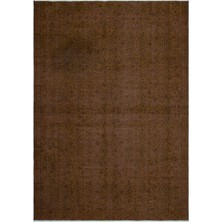 Bespoky 192x266 cm Pembe Kahverengi Eskitme Geleneksel Bitkisel Halı | Salon Yatak Odası Halısı | UNİQUE-22639