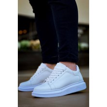 Kuback KB-X500 Bağcıklı Beyaz Günlük Erkek Ayakkabı