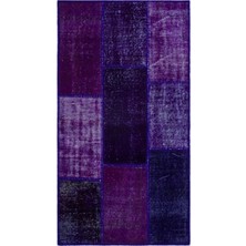 Bespoky 80x150 cm Bej Klasik Yün Halı | Mutfak Balkon Salon Halısı | %100 Doğal Yün El Yapımı El Dokuma | UNİQUE-25948