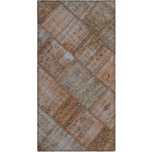 Bespoky 080x152 cm El Dokuma Krem Yün Halı | El Yapımı Klasik Salon Halısı | %100 Doğal Yün | UNİQUE-21319