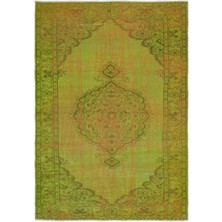 Bespoky 184x257 cm Bej Klasik Yün Halı | Salon Yatak Odası Halısı | %100 Doğal Yün El Yapımı El Dokuma | UNİQUE-18211