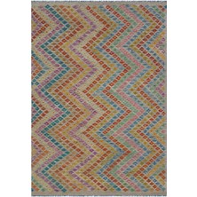 Bespoky 173x250 cm Sarı Klasik Yün Halı | Salon Yatak Odası Halısı | %100 Doğal Yün El Yapımı El Dokuma | UNİQUE-30131