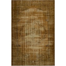 Bespoky 184x282 cm Bej Klasik Yün Halı | Salon Yatak Odası Halısı | %100 Doğal Yün El Yapımı El Dokuma | UNİQUE-27307
