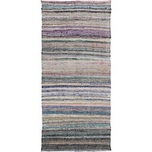 Bespoky 159x345 cm Bej Klasik Yün Halı | Salon Yatak Odası Halısı | %100 Doğal Yün El Yapımı El Dokuma | UNİQUE-32060