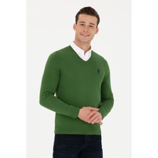 1629650 Polo V Yaka Triko Kazak