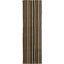 Bespoky 85x261 cm Çok Renkli Klasik Yün Halı | Yolluk Koridor Mutfak Halısı | %100 Doğal Yün El Yapımı El Dokuma | UNİQUE-32401