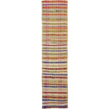 Bespoky 58x244 cm Bej Klasik Yün Halı | Yolluk Koridor Mutfak Halısı | %100 Doğal Yün El Yapımı El Dokuma | UNİQUE-32852