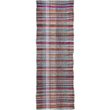 Bespoky 91x258 cm Bej Klasik Yün Halı | Yolluk Koridor Mutfak Halısı | %100 Doğal Yün El Yapımı El Dokuma | UNİQUE-32844