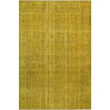 Bespoky 184x282 cm Gri Klasik Yün Halı | Salon Yatak Odası Halısı | %100 Doğal Yün El Yapımı El Dokuma | UNİQUE-29980