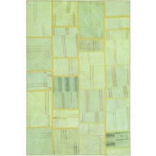Bespoky 156x232 cm El Dokuma Mavi Yün Halı | El Yapımı Klasik Salon Halısı | %100 Doğal Yün | UNİQUE-25574