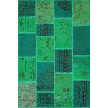 Teselya Bej Eskitme Yün Modern Desenli Yün Hav Toz Vermez Leke Tutmayan Salon Yolluk Mutfak El Dokuma Halı