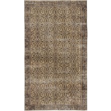 Bespoky 156x272 cm El Dokuma Mavi Yün Halı | El Yapımı Klasik Salon Halısı | %100 Doğal Yün | UNİQUE-9782