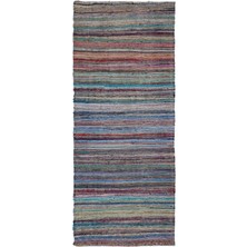 Bespoky 151x364 cm Lacivert Klasik Yün Halı | Geniş Salon Yatak Odası Halısı | %100 Doğal Yün El Yapımı El Dokuma | UNİQUE-31777