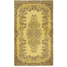 Bespoky 163x278 cm Kahverengi Klasik Yün Halı | Salon Yatak Odası Halısı | %100 Doğal Yün El Yapımı El Dokuma | UNİQUE-7151
