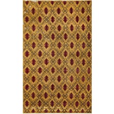 Bespoky 152x253 cm Çok Renkli Klasik Yün Halı | Salon Yatak Odası Halısı | %100 Doğal Yün El Yapımı El Dokuma | UNİQUE-35897