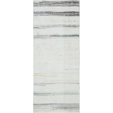 Bespoky 110x272 cm Turuncu Klasik Yün Halı | Salon Yatak Odası Halısı | %100 Doğal Yün El Yapımı El Dokuma | UNİQUE-31911