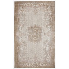 Bespoky 191x323 cm Kırmızı Klasik Yün Halı | Salon Yatak Odası Halısı | %100 Doğal Yün El Yapımı El Dokuma | UNİQUE-5565