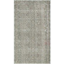 Bespoky 155x271 cm Mavi Klasik Yün Halı | Salon Yatak Odası Halısı | %100 Doğal Yün El Yapımı El Dokuma | UNİQUE-35205