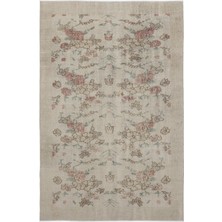 Bespoky 171x260 cm Çok Renkli Klasik Yün Halı | Salon Yatak Odası Halısı | %100 Doğal Yün El Yapımı El Dokuma | UNİQUE-9108