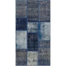 Hali.Net 80x150 cm Yeşil Atina Anadolu Yün Halı | Mutfak Balkon Salon Halısı | Doğal Yün El Yapımı El Dokuma Hav Vermez | UNİQUE-36480