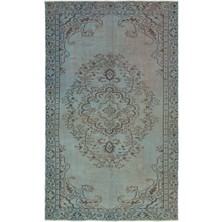 Hali.Net 158x264 cm Kırmızı Vintage Anadolu Yün Halı | Salon Yatak Odası Halısı | Doğal Yün El Yapımı El Dokuma Hav Vermez | UNİQUE-19483