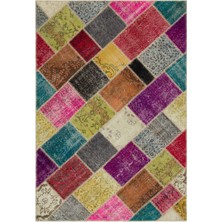 Hali.Net 160x230 cm Bej Vintage Anadolu Yün Halı | Salon Yatak Odası Halısı | Doğal Yün El Yapımı El Dokuma Hav Vermez | UNİQUE-22081