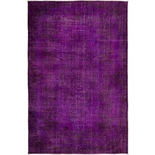 Atina Mavi Eskitme Yün Modern Desenli Yün Hav Toz Vermez Leke Tutmayan Salon Yolluk Mutfak El Dokuma Halı