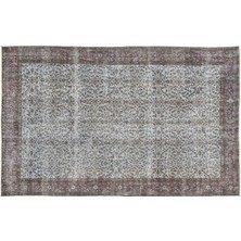Hali.Net 164x270 cm Kırmızı Vintage El Dokuma Yün Halı | El Yapımı Doğal Yün Salon Halısı | Geleneksel Anadolu Hav Vermez | UNİQUE-10866