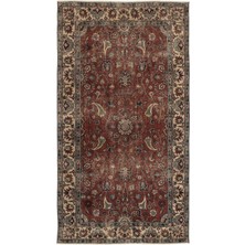 Atina Bej Eskitme Yün Modern Desenli Yün Hav Toz Vermez Leke Tutmayan Salon Yolluk Mutfak El Dokuma Halı