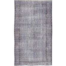 Atina Turkuaz Eskitme Yün Modern Desenli Yün Hav Toz Vermez Leke Tutmayan Salon Yolluk Mutfak El Dokuma Halı