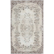 Hali.Net 172x280 cm Bej Atina Anadolu Yün Halı | Salon Yatak Odası Halısı | Doğal Yün El Yapımı El Dokuma Hav Vermez | UNİQUE-15824