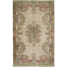 Atina Krem Eskitme Yün Modern Desenli Yün Hav Toz Vermez Leke Tutmayan Salon Yolluk Mutfak El Dokuma Halı